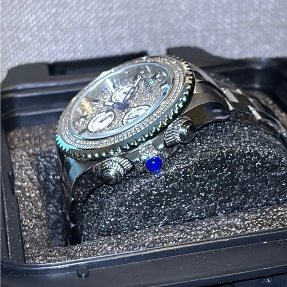 1.97 CT. DIAMOND INVICTA GRAND DIVER SWISS RHONDA Z60 CALIBER 47MM (31990) - Picture 3 of 10